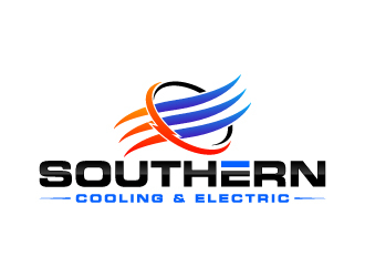Southern Cooling & Electric logo design by jaize