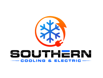 Southern Cooling & Electric logo design by jaize