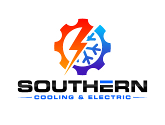 Southern Cooling & Electric logo design by jaize