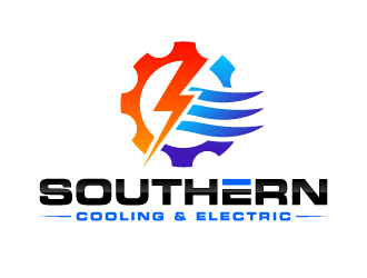 Southern Cooling & Electric logo design by jaize