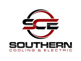 Southern Cooling & Electric logo design by sheilavalencia