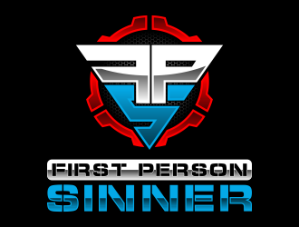 FirstPersonSinner logo design by jm77788