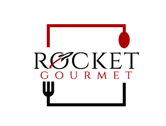 Rocket Gourmet logo design by jaize