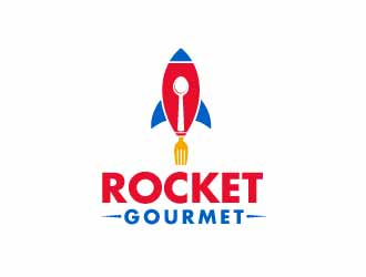 Rocket Gourmet logo design by usef44