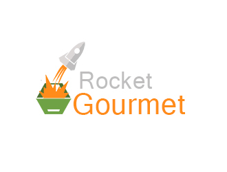 Rocket Gourmet logo design by bougalla005