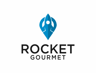 Rocket Gourmet logo design by y7ce