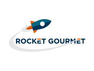 Rocket Gourmet logo design by twomindz