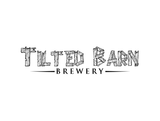 Tilted Barn Brewery logo design by Gwerth