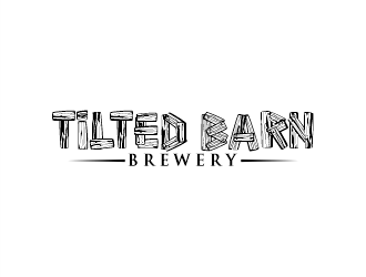Tilted Barn Brewery logo design by Gwerth