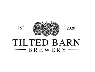 Tilted Barn Brewery logo design by PrimalGraphics