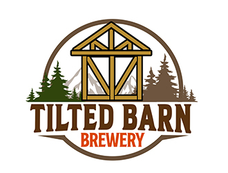 Tilted Barn Brewery logo design by PrimalGraphics