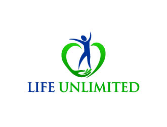 Life Unlimited logo design by pixalrahul