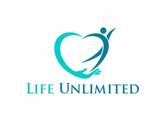Life Unlimited logo design by usef44