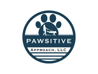 Pawsitive Approach, LLC logo design by Suvendu
