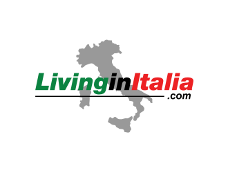 Living in Italia logo design by GemahRipah