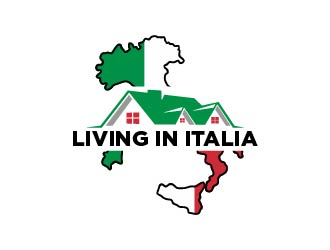 Living in Italia logo design by cybil