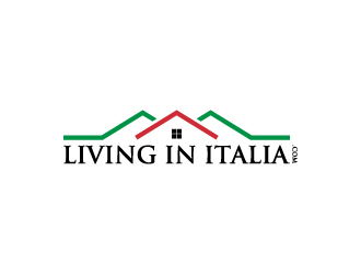 Living in Italia logo design by wongndeso