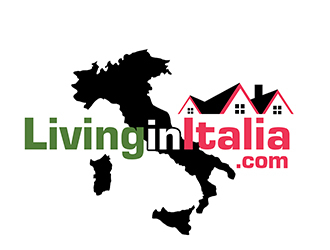 Living in Italia logo design by PrimalGraphics