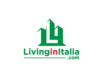 Living in Italia logo design by jafar