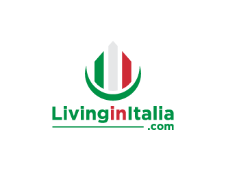 Living in Italia logo design by jafar