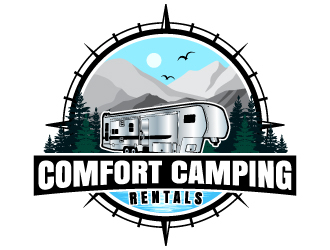 Comfort Camping Rentals logo design by uttam