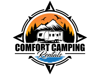 Comfort Camping Rentals logo design by jm77788