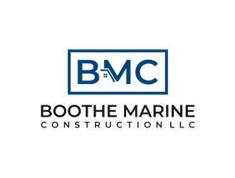 Boothe Marine Construction LLC logo design by logobat