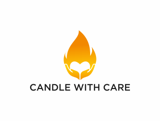 Candle with Care logo design by y7ce
