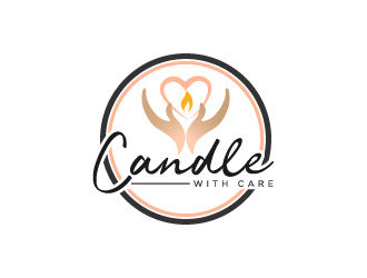 Candle with Care logo design by Mirza