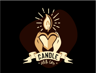 Candle with Care logo design by mrdesign