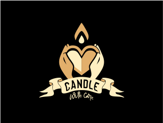 Candle with Care logo design by mrdesign