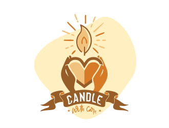Candle with Care logo design by mrdesign
