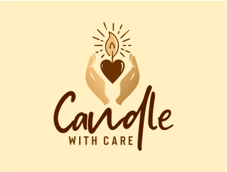 Candle with Care logo design by mrdesign
