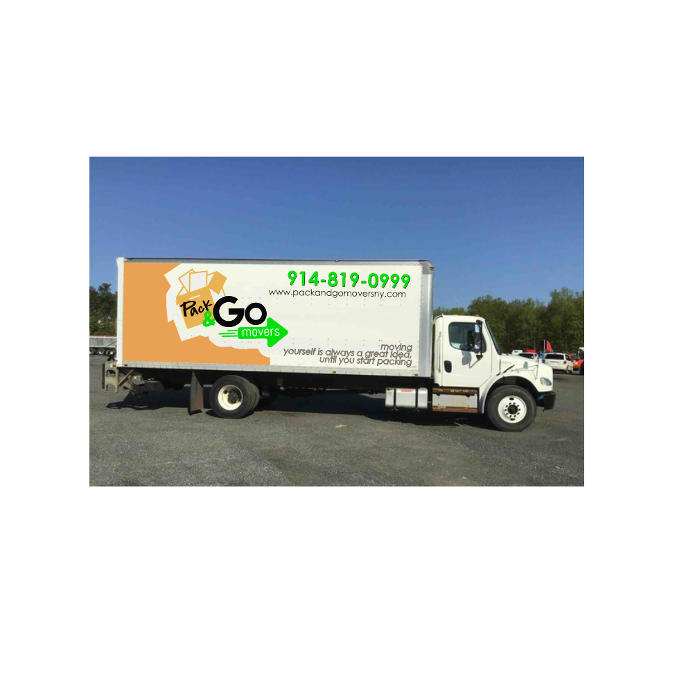 Pack & Go Movers  logo design by TMOX