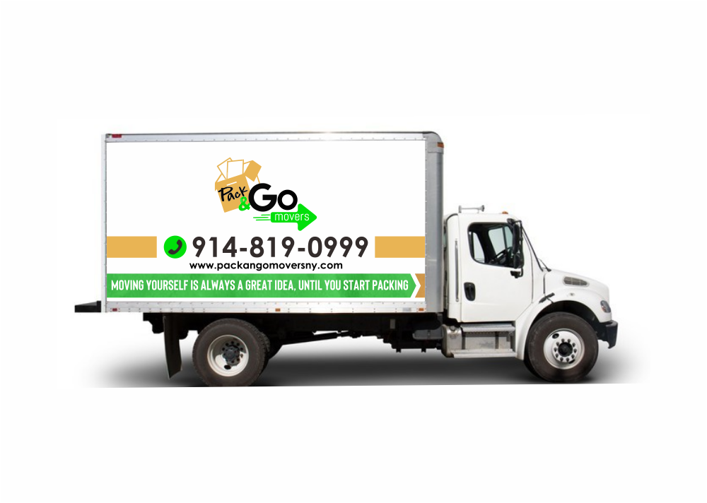 Pack & Go Movers  logo design by mutafailan