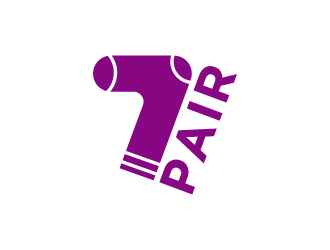 7-Pair logo design by gateout