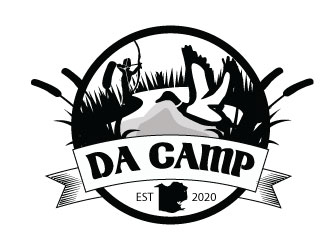 Is for our hunting camp called Da Camp logo design by Suvendu