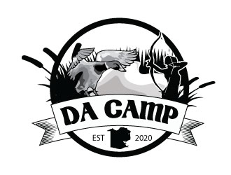 Is for our hunting camp called Da Camp logo design by Suvendu