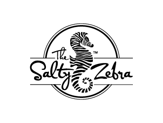 The Salty Zebra, llc logo design by josephope