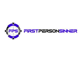 FirstPersonSinner logo design by ekitessar