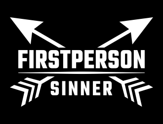 FirstPersonSinner logo design by graphicstar