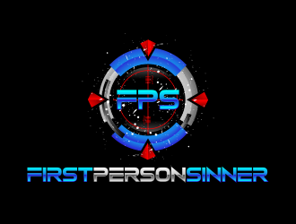 FirstPersonSinner logo design by ekitessar