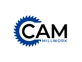 CAM Millwork logo design by nexgen