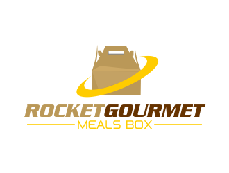 Rocket Gourmet logo design by Dhieko