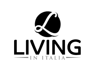 Living in Italia logo design by AamirKhan