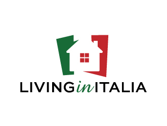 Living in Italia logo design by akilis13