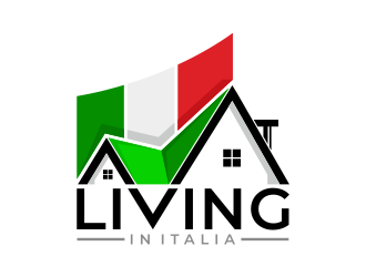 Living in Italia logo design by mutafailan