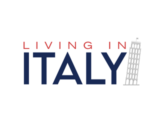 Living in Italia logo design by kunejo