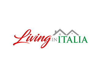 Living in Italia logo design by enzidesign
