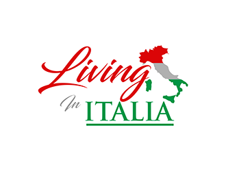 Living in Italia logo design by enzidesign